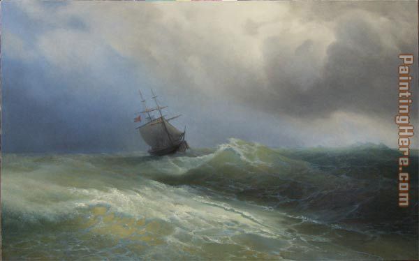 Ivan Constantinovich Aivazovsky Storm 1890